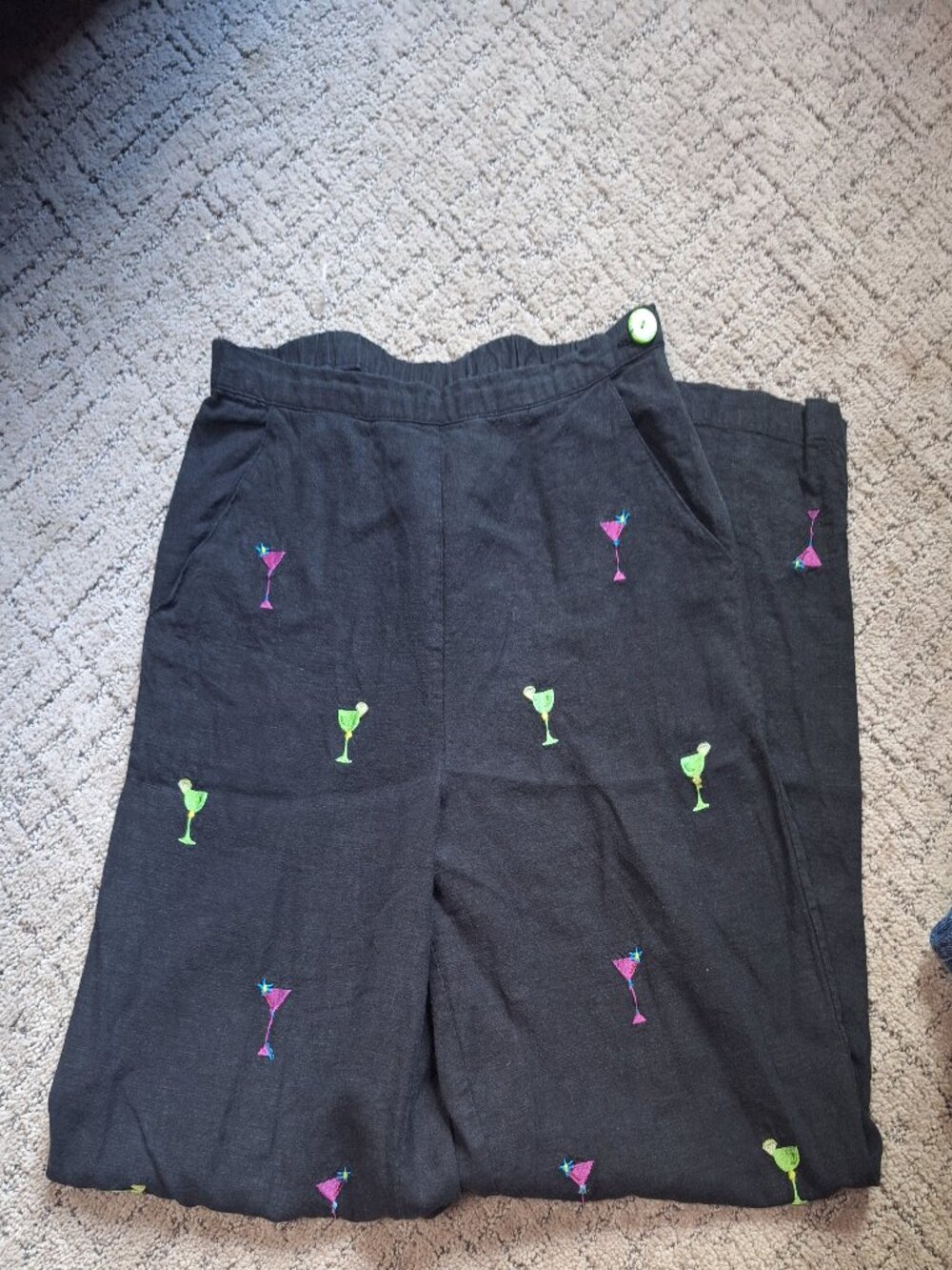 Natalie & Inc Linen Martini Pants